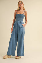Load image into Gallery viewer, Sia Denim Jumpsuit