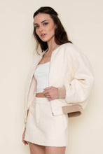 Load image into Gallery viewer, Natalia Fleece Bomber Jacket