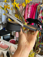 Load image into Gallery viewer, Steve Madden -Laszlo Black Satin-
