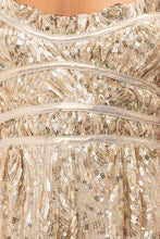 Load image into Gallery viewer, Josy Sequin Dress