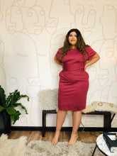 Load image into Gallery viewer, SINDY -Eva Midi Shift Dress