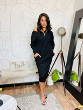 Load image into Gallery viewer, SINDY -Lucca Midi Shift Dress-