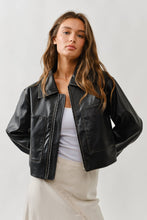 Load image into Gallery viewer, Gaby Vintage Leather Jacket
