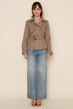 Load image into Gallery viewer, Ella Waist Belted Trench
