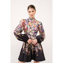 Load image into Gallery viewer, Minerva Floral Print Mini Dress
