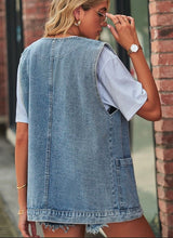 Load image into Gallery viewer, Lamia Denim Vest
