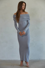 Load image into Gallery viewer, Kany Off Shoulder Maxi Dress
