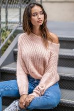 Load image into Gallery viewer, Amy Off-the-shoulder Sweater
