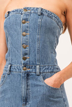 Load image into Gallery viewer, Jennie Corset Denim Dress
