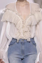 Load image into Gallery viewer, Angelina Ruffle Top
