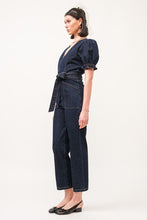 Load image into Gallery viewer, Brie Denim Jumpsuit with Belt
