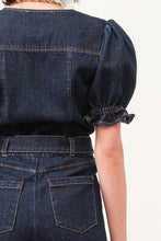 Load image into Gallery viewer, Brie Denim Jumpsuit with Belt
