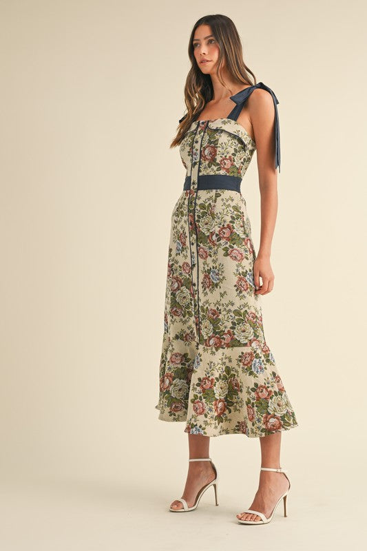 Camille Floral Dress