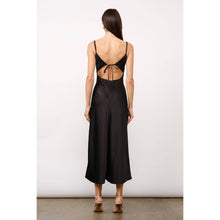 Load image into Gallery viewer, Ruby Lace Detailed Satin Dress

