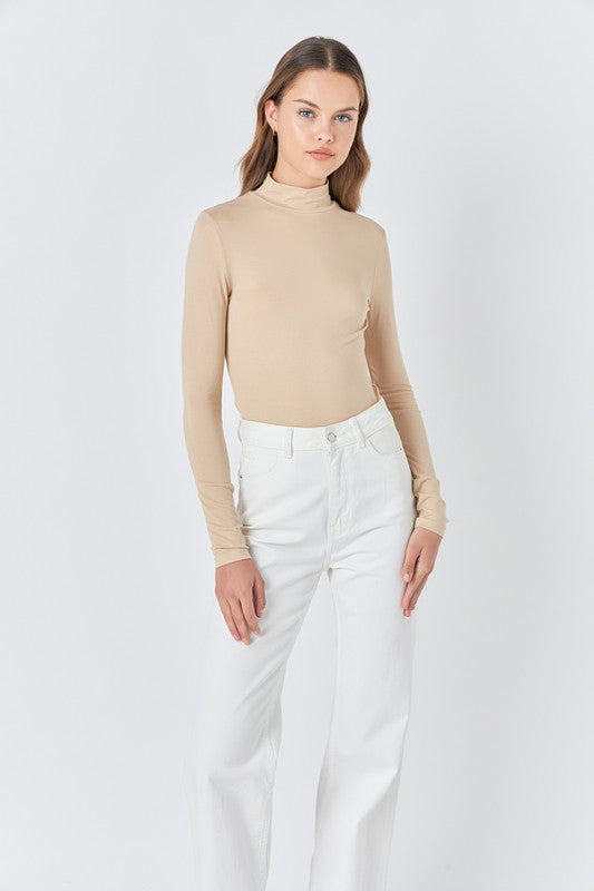 Basic Turtle Neck Top