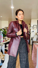 Load image into Gallery viewer, SINDY Collection -Valentina Leather Blazer-
