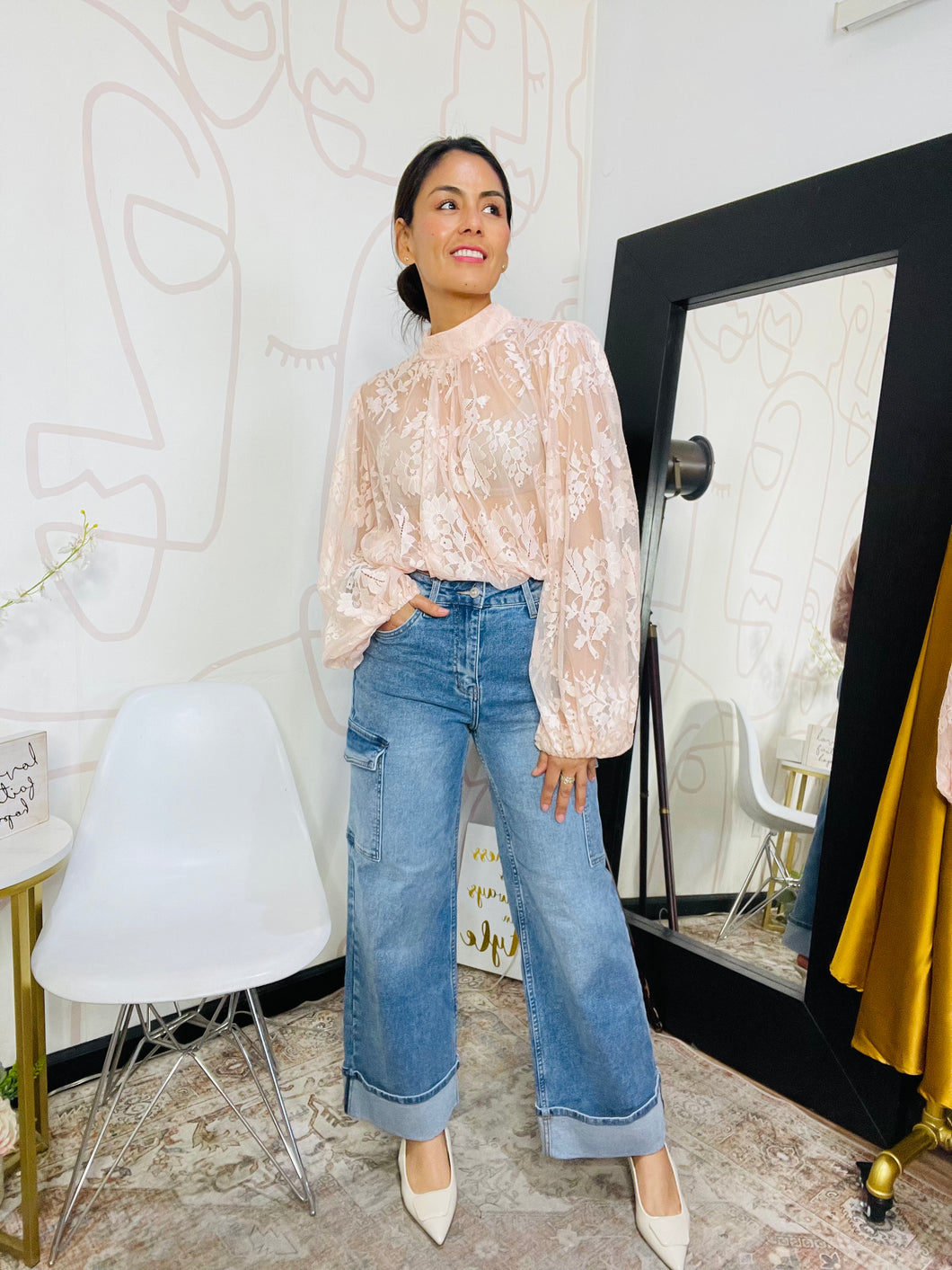 Kanu Lace Top