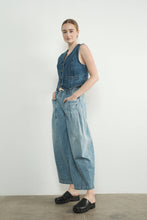 Load image into Gallery viewer, Denim Tuxedo Vest
