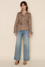 Load image into Gallery viewer, Ella Waist Belted Trench
