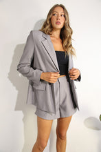 Load image into Gallery viewer, Natalia Shorts &amp; Blazer Set
