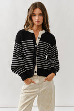 Load image into Gallery viewer, Vicky Stripped Cardigan
