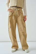 Load image into Gallery viewer, Khloe Cargo Barrel Pants
