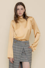 Load image into Gallery viewer, Emma Classy Bow Mock Neck Top
