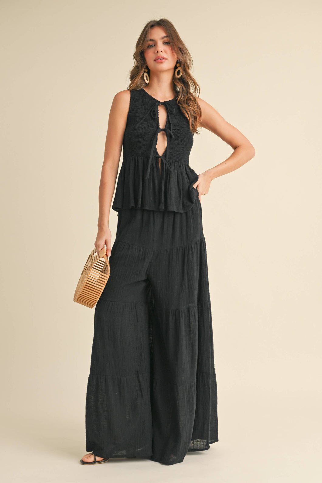 Rianna Ruffled Pant Set