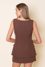 Load image into Gallery viewer, Safira Skort Mini Dress
