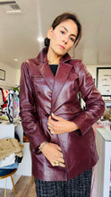 Load image into Gallery viewer, SINDY Collection -Valentina Leather Blazer-
