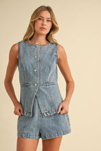 Load image into Gallery viewer, Lorde Jean and Shorts Set
