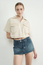 Load image into Gallery viewer, Macielle Denim Top
