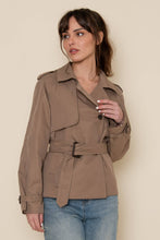 Load image into Gallery viewer, Ella Waist Belted Trench
