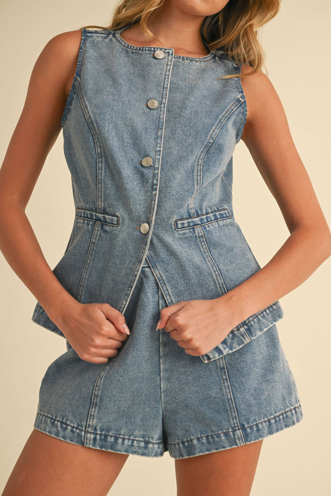 Lorde Jean and Shorts Set