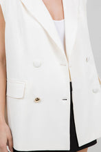 Load image into Gallery viewer, Sia Structured Blazer Vest
