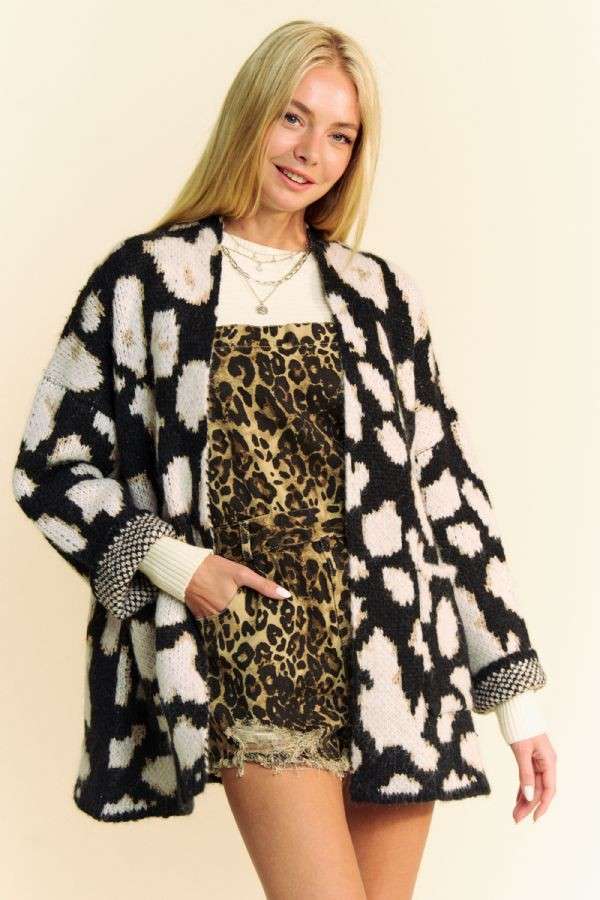 Dulce Leopard Cardigan