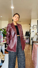 Load image into Gallery viewer, SINDY Collection -Valentina Leather Blazer-
