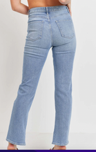 Load image into Gallery viewer, The Slit Leg Straight Jeans
