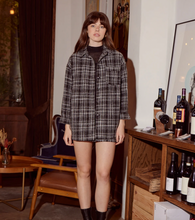 Load image into Gallery viewer, Lucy Paris -Iman Plaid Mini Skirt-
