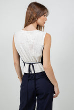 Load image into Gallery viewer, Jossa Vest with Crochet Detail
