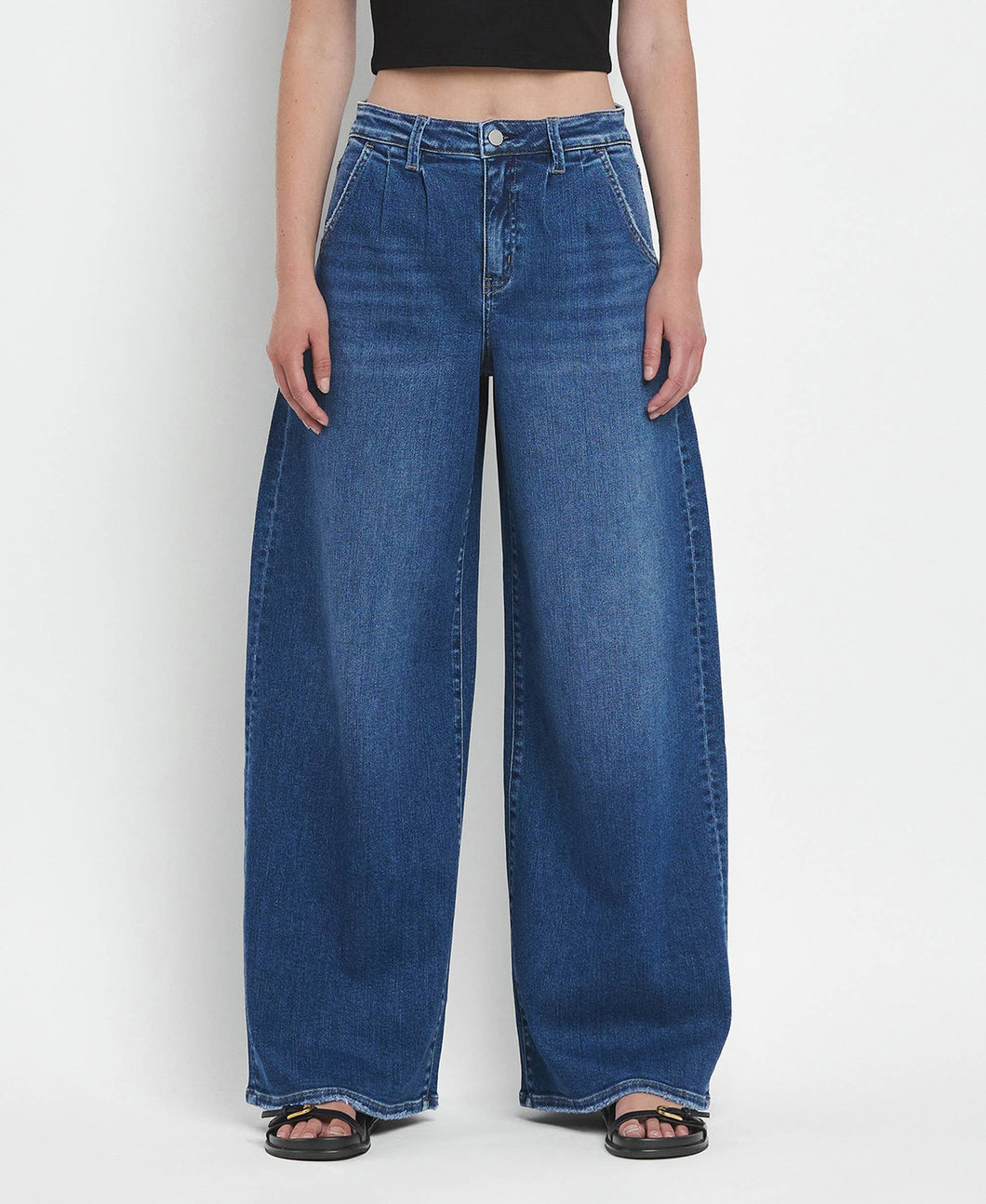 Kany HR Pleated Jeans