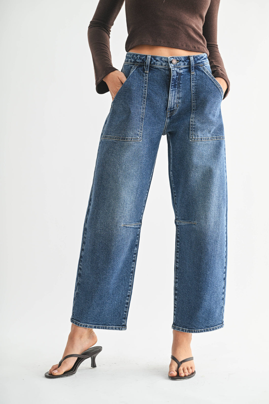 Meztli Barrel Jeans