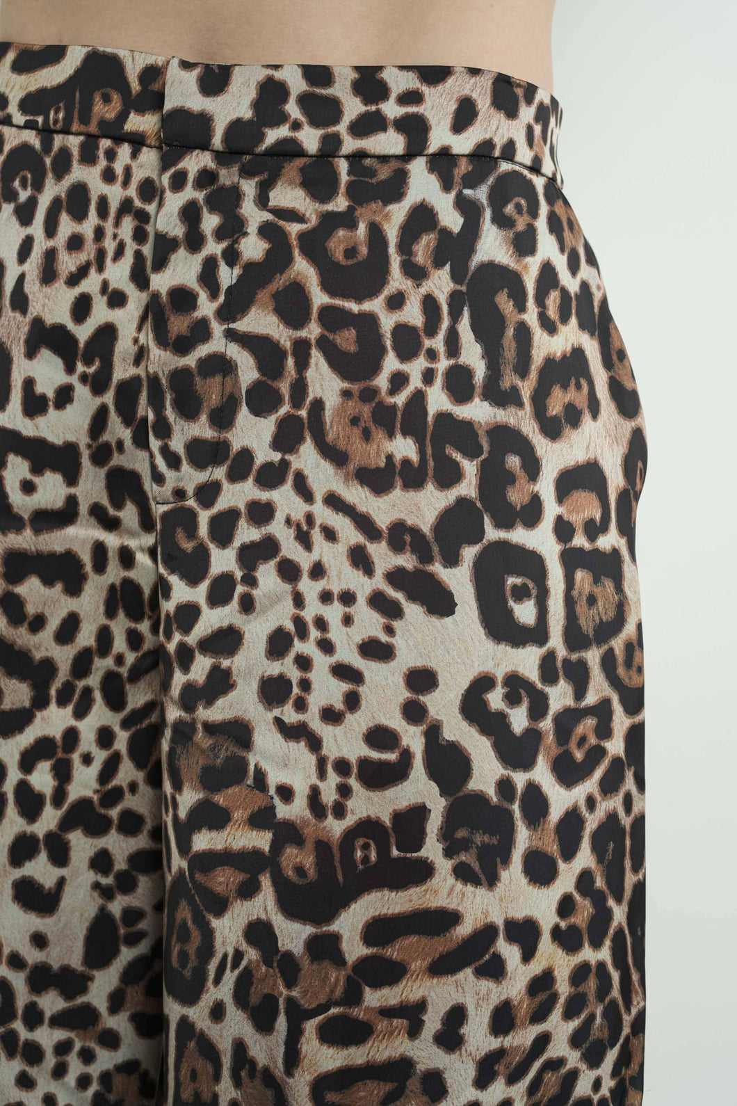 Angela Leopard Print Trousers