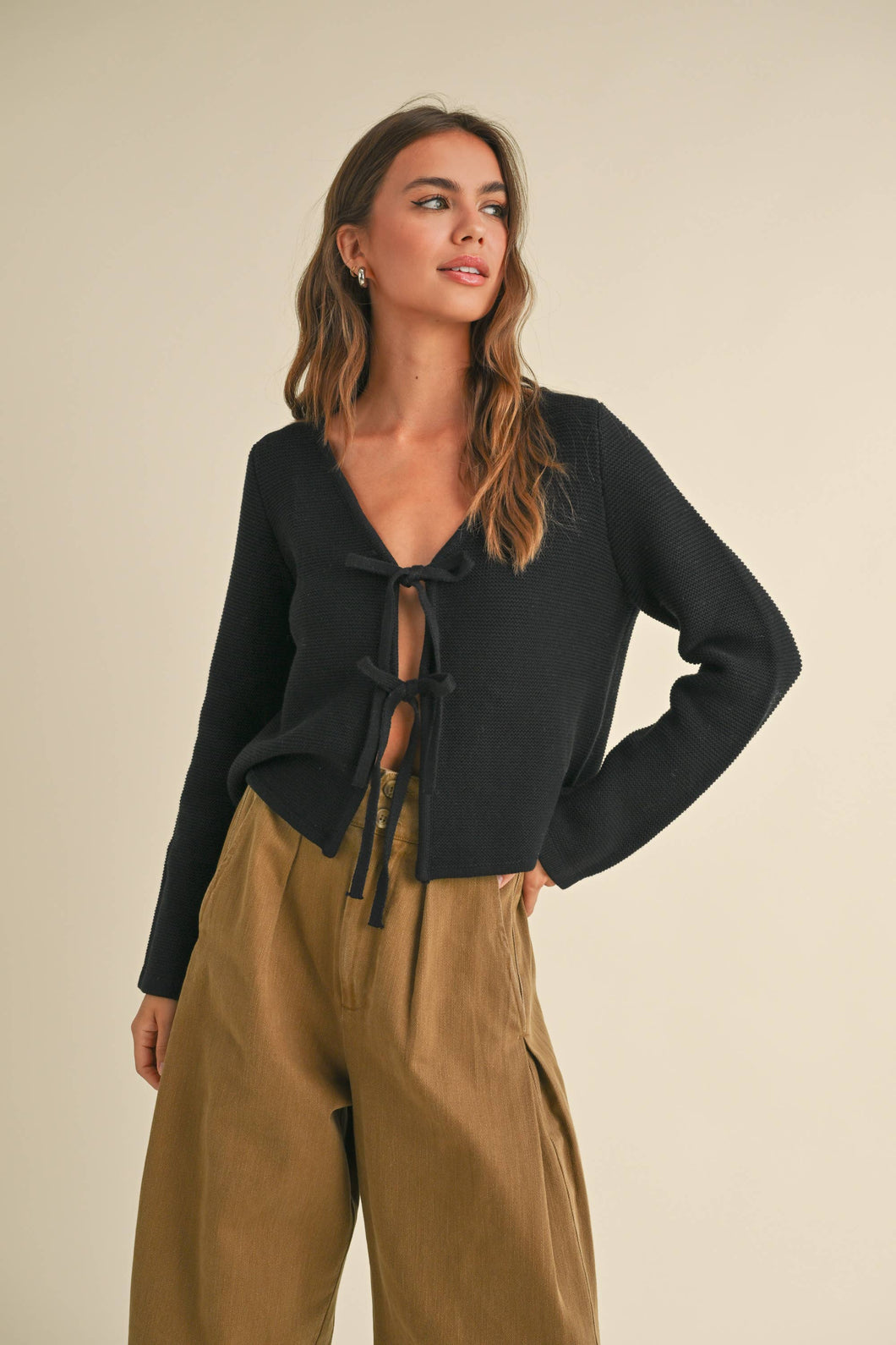 Joyce Tie Cardigan