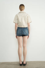 Load image into Gallery viewer, Macielle Denim Top
