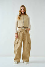 Load image into Gallery viewer, Khloe Cargo Barrel Pants
