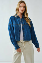 Load image into Gallery viewer, Raissa Denim Shacket
