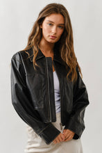 Load image into Gallery viewer, Gaby Vintage Leather Jacket
