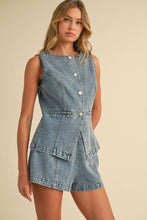 Load image into Gallery viewer, Lorde Jean and Shorts Set
