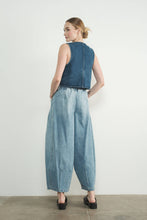 Load image into Gallery viewer, Denim Tuxedo Vest
